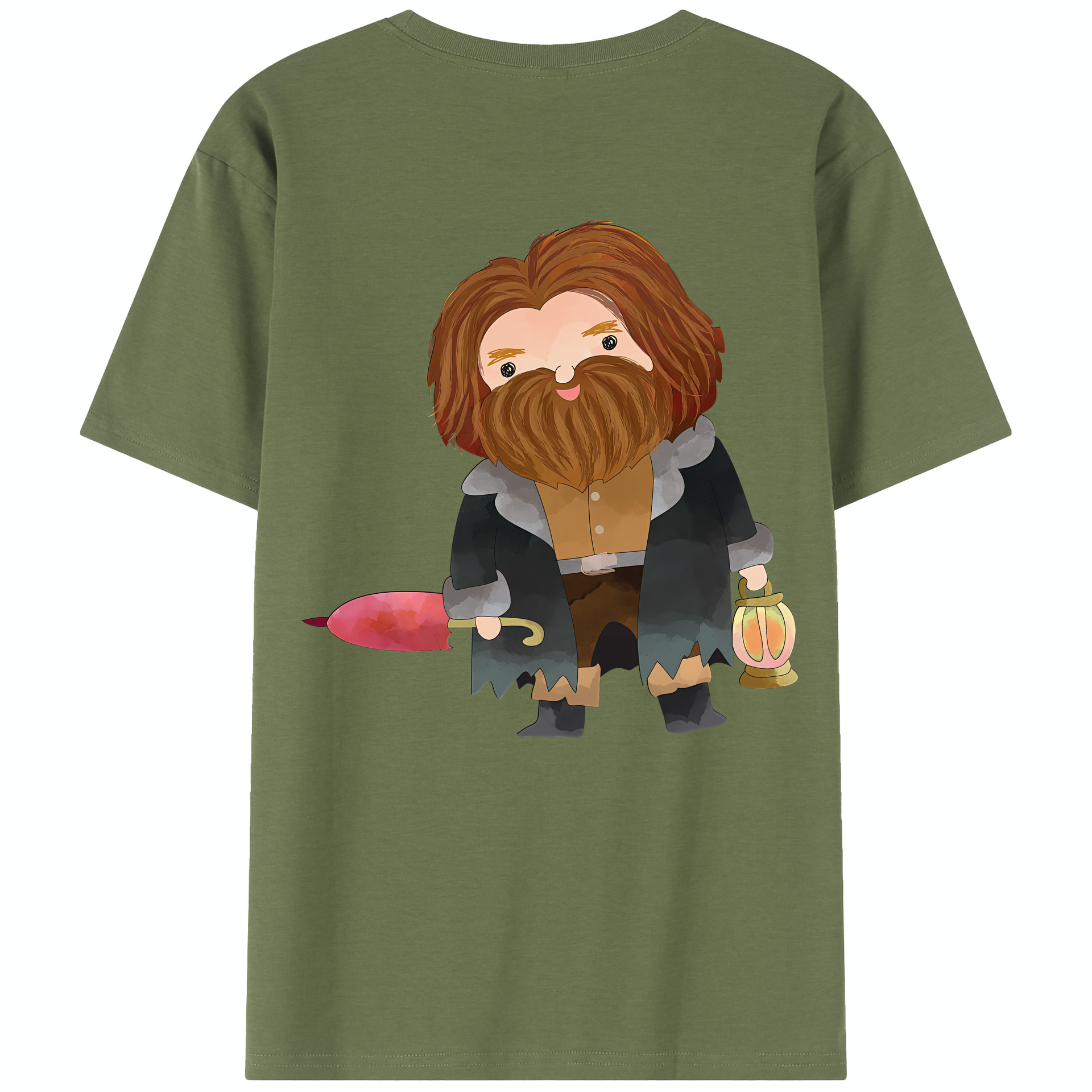 （画像用） Harry Potter ハリー・ポッターシリーズ 綿100％半袖Tシャツ（背面プリント）